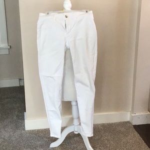 White AE Skinny Jeans